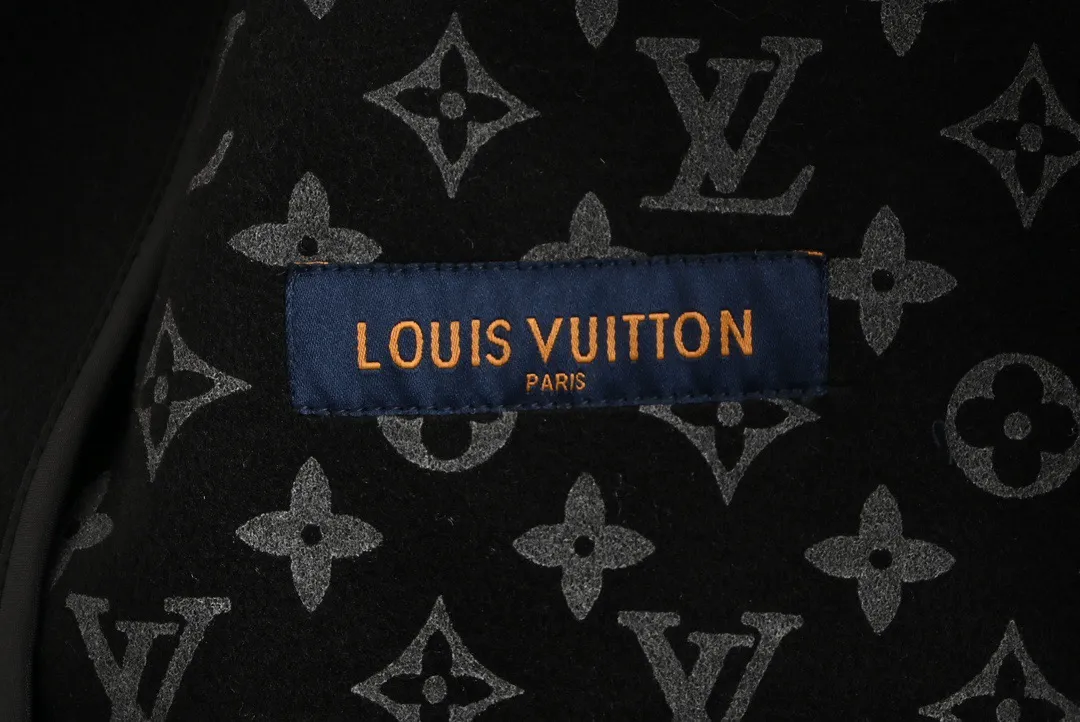 Louis Vuitton/Louis Vuitton 24Fw Pegasus towel embroidered baseball jacket